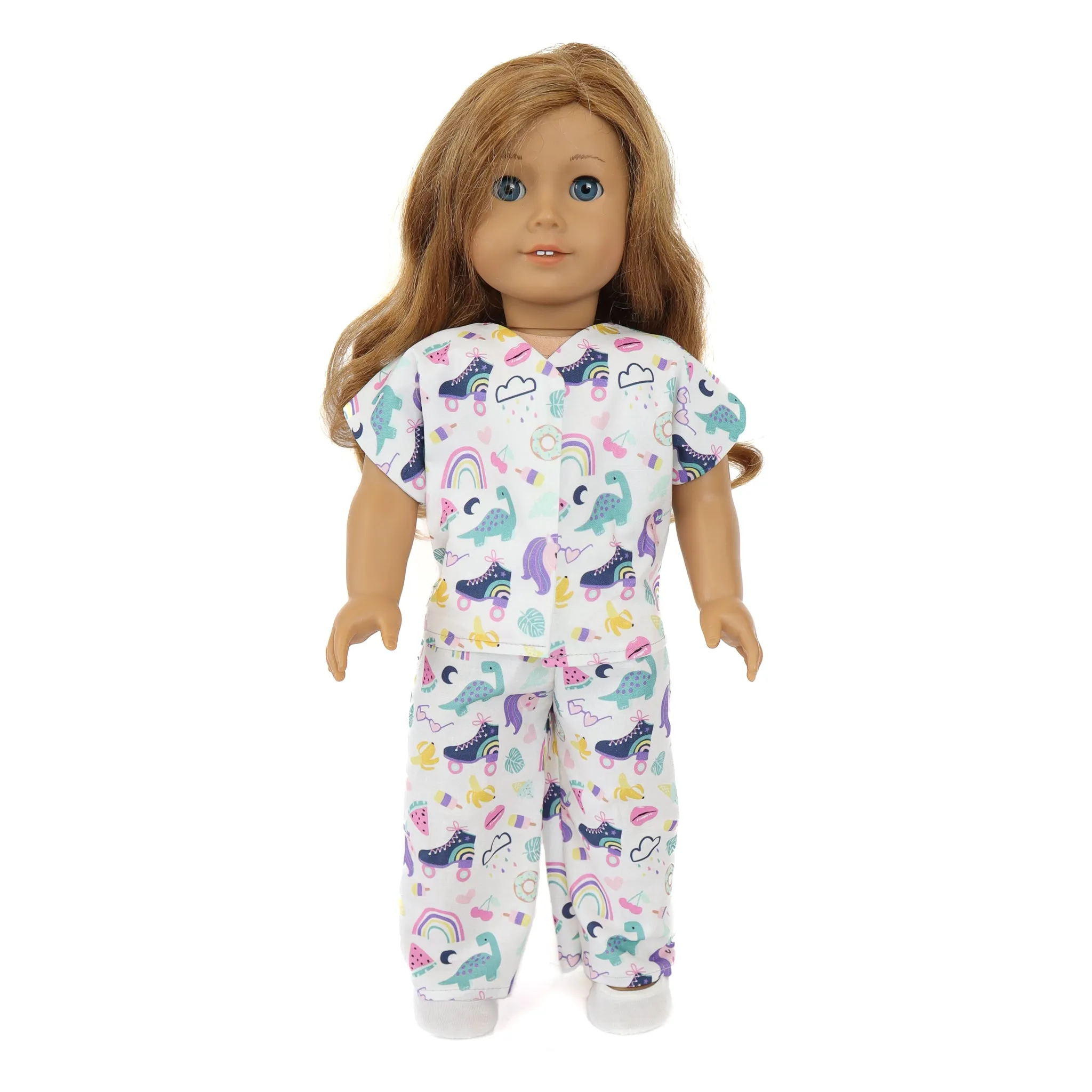 18" Doll Pajamas - Beginner Sewing Pattern & Video Tutorial