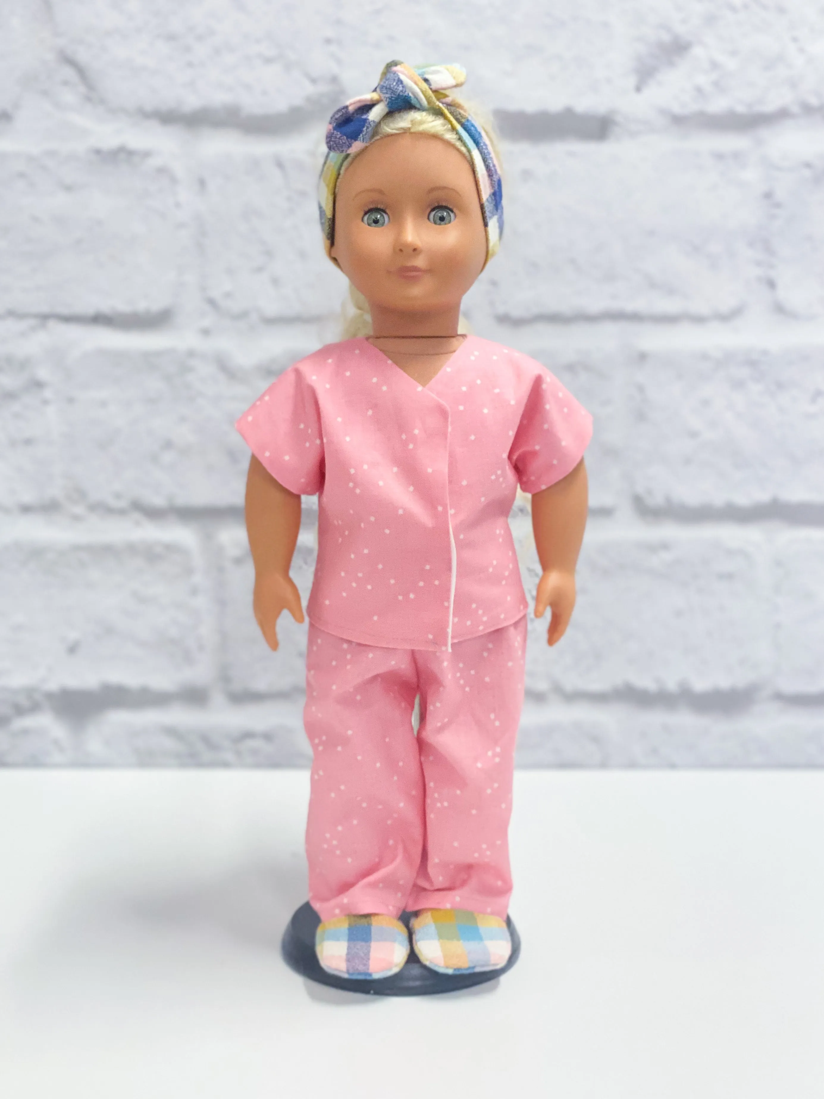 18" Doll Pajamas - Beginner Sewing Pattern & Video Tutorial