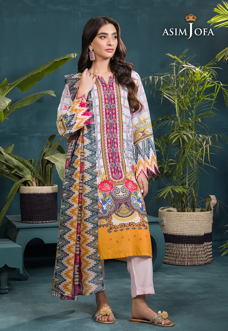 Asim Jofa Gul Rung Stitched/Pret Collection – AJGR-10