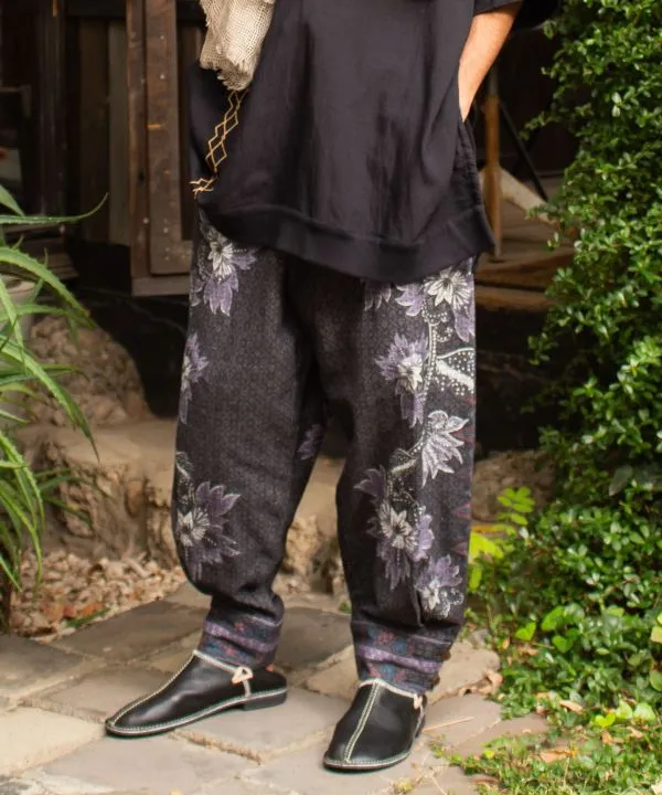 Batik Style Print Pants