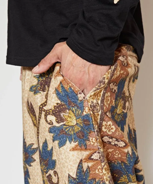 Batik Style Print Pants