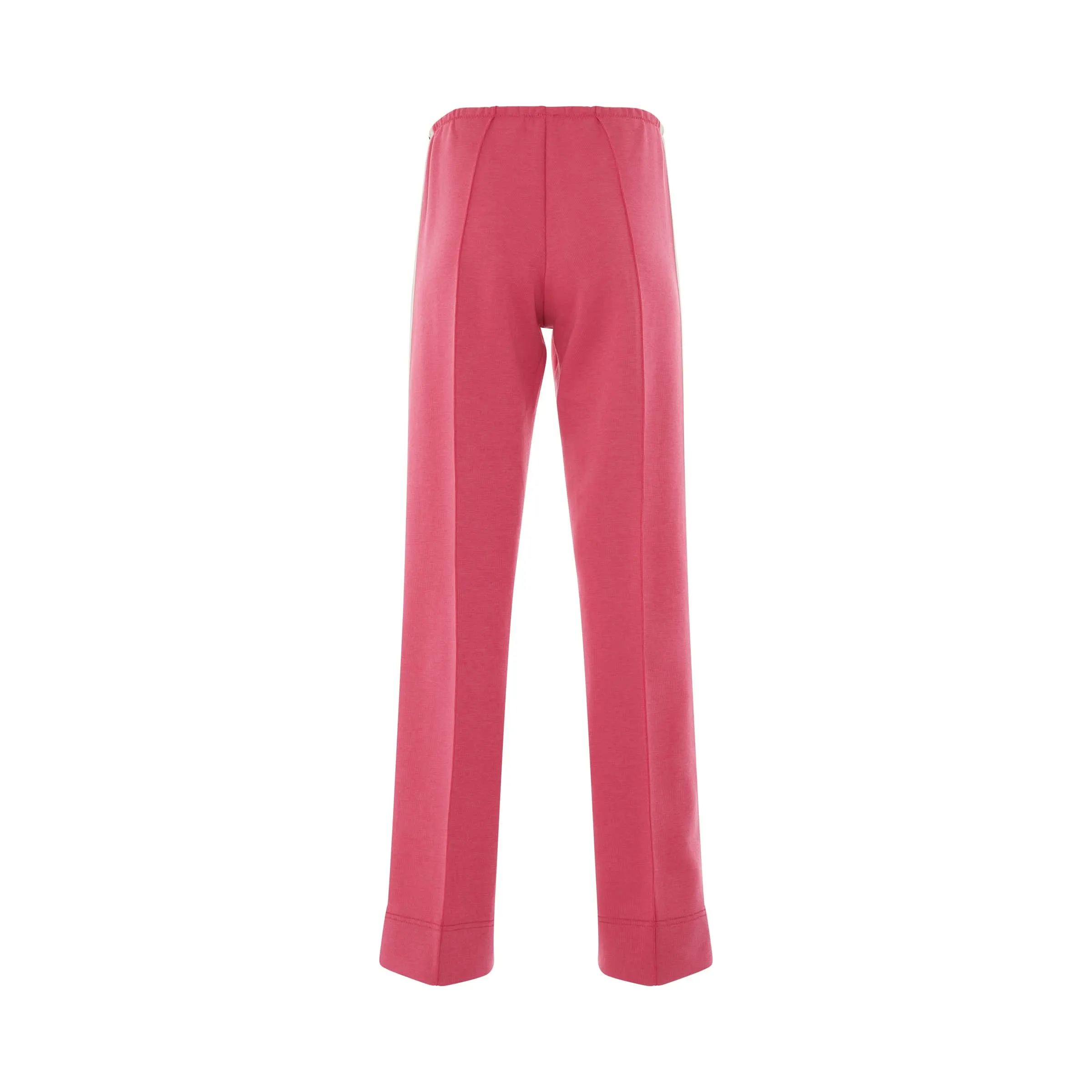 Bold Loose Suit Pants in Pink/Butter