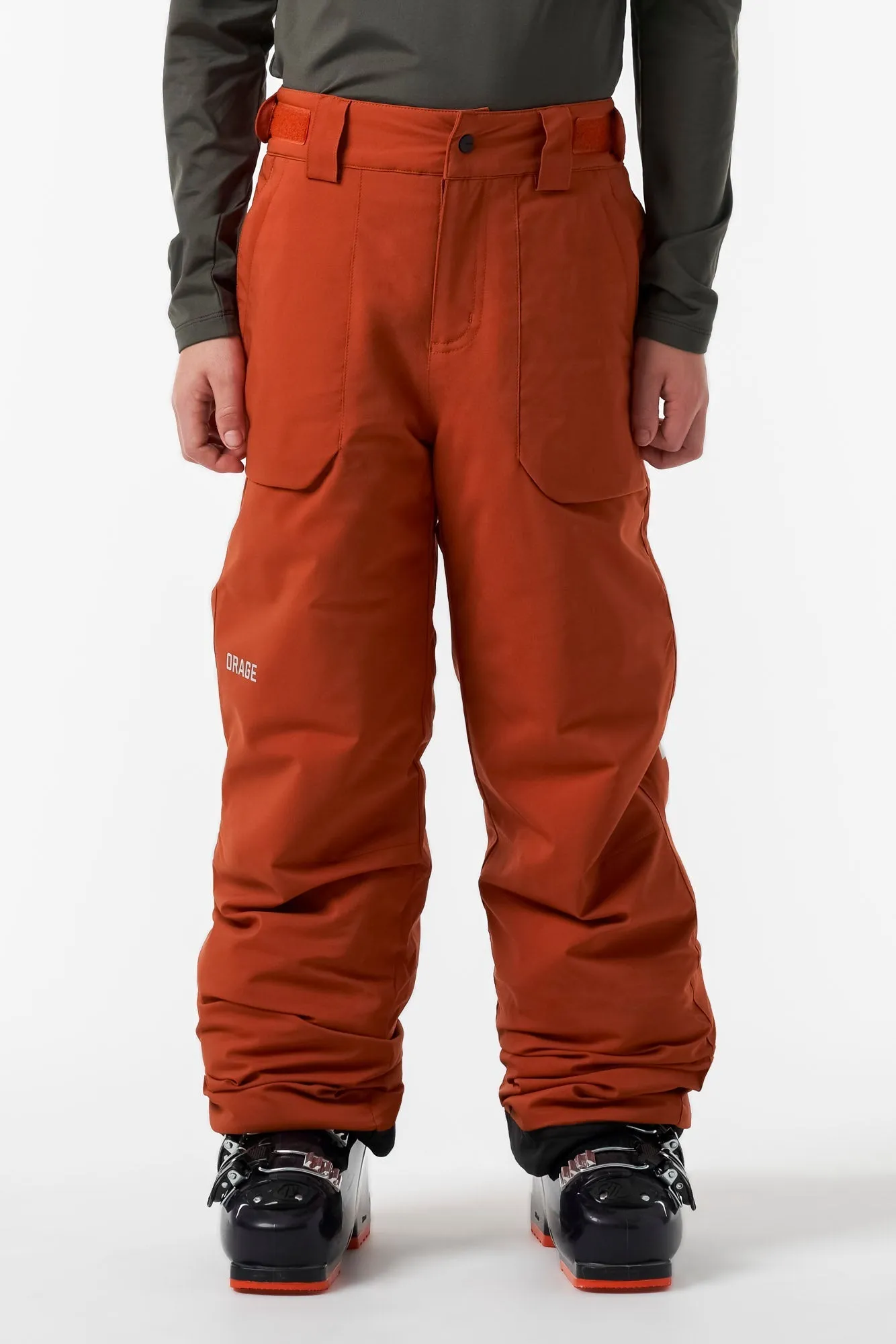 Boy's Stoneham Insulated Pant-Terracotta