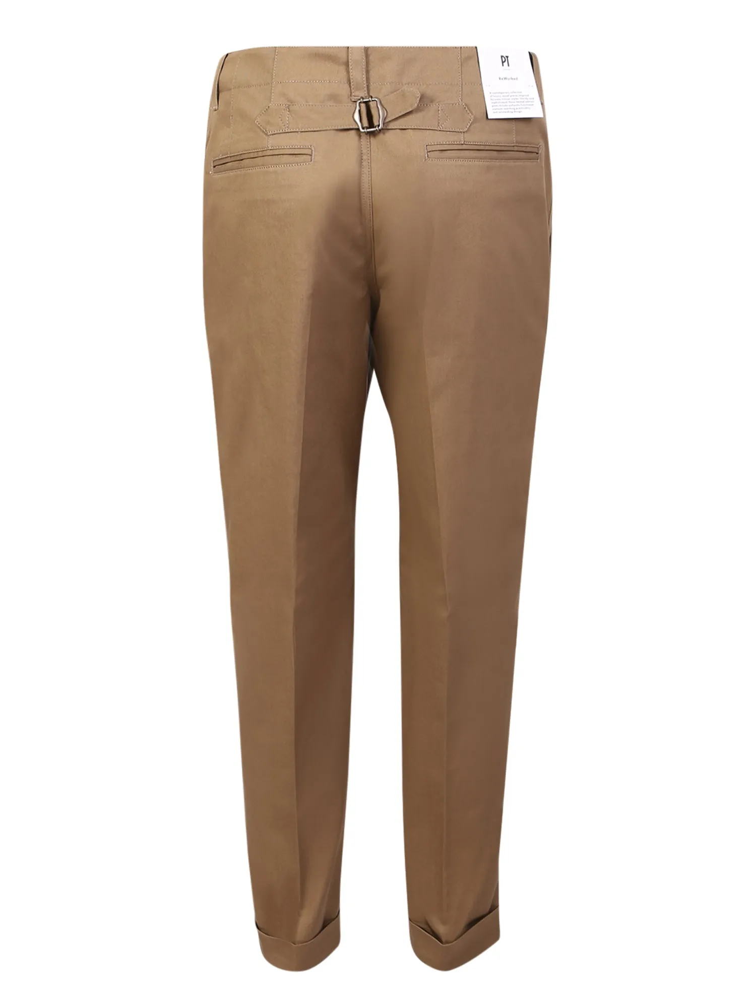 Buckle detail trousers