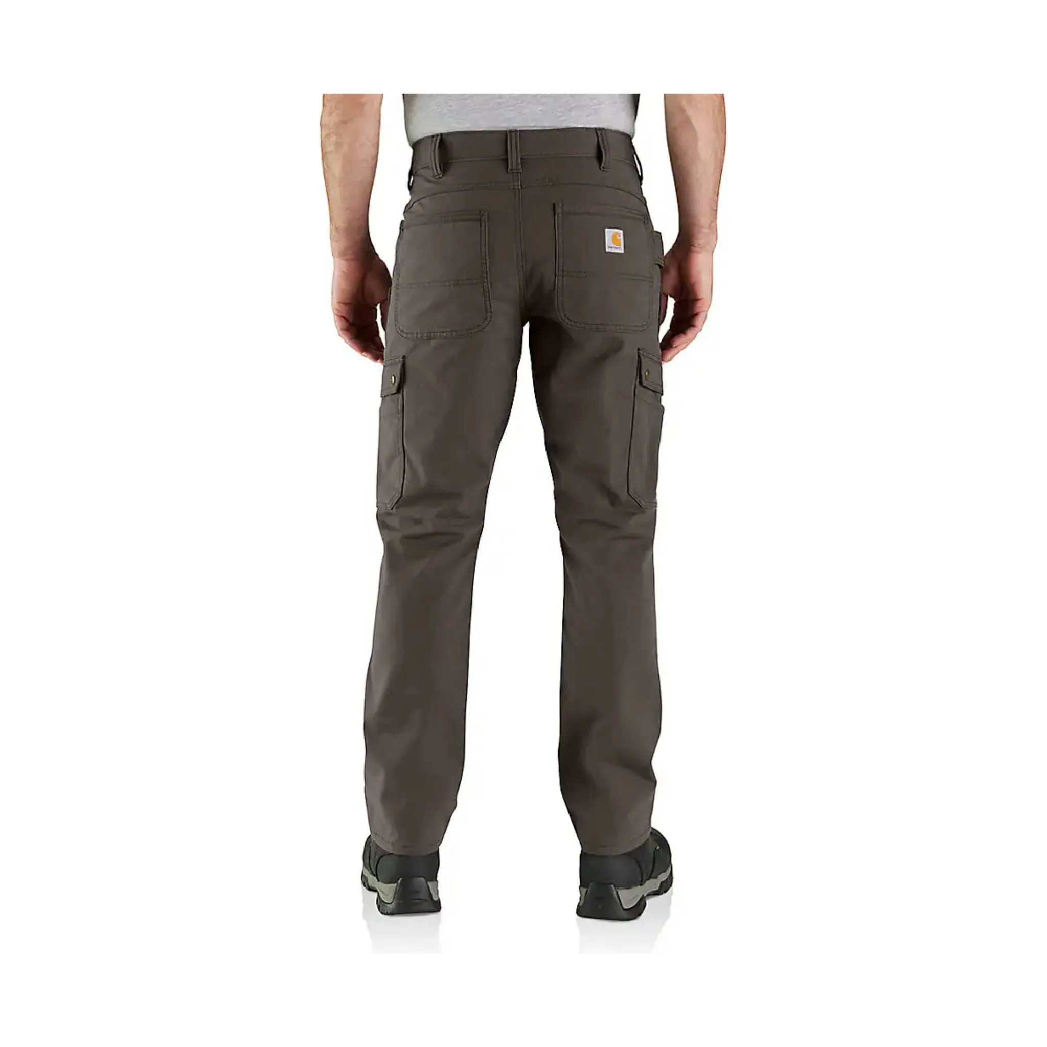 Carhartt Men's Cargo Relaxed Fit Rugged Flex Work Pant - Dark Coffee