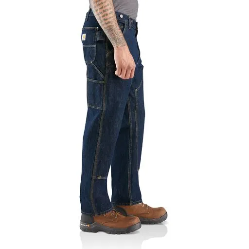 Carhartt Men's Rugged Flex® Relaxed Fit Double-Front Utility Logger Jeans