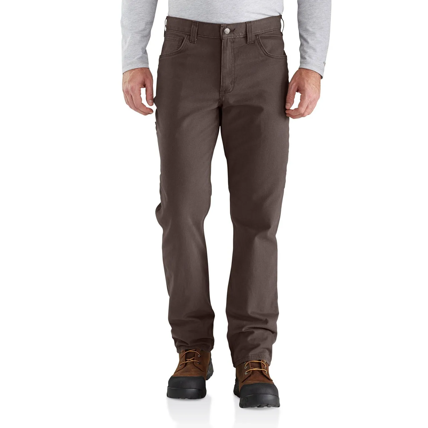 Carhartt Men's Rugged Flex® Rigby Five Pocket Pant_Dark Coffee