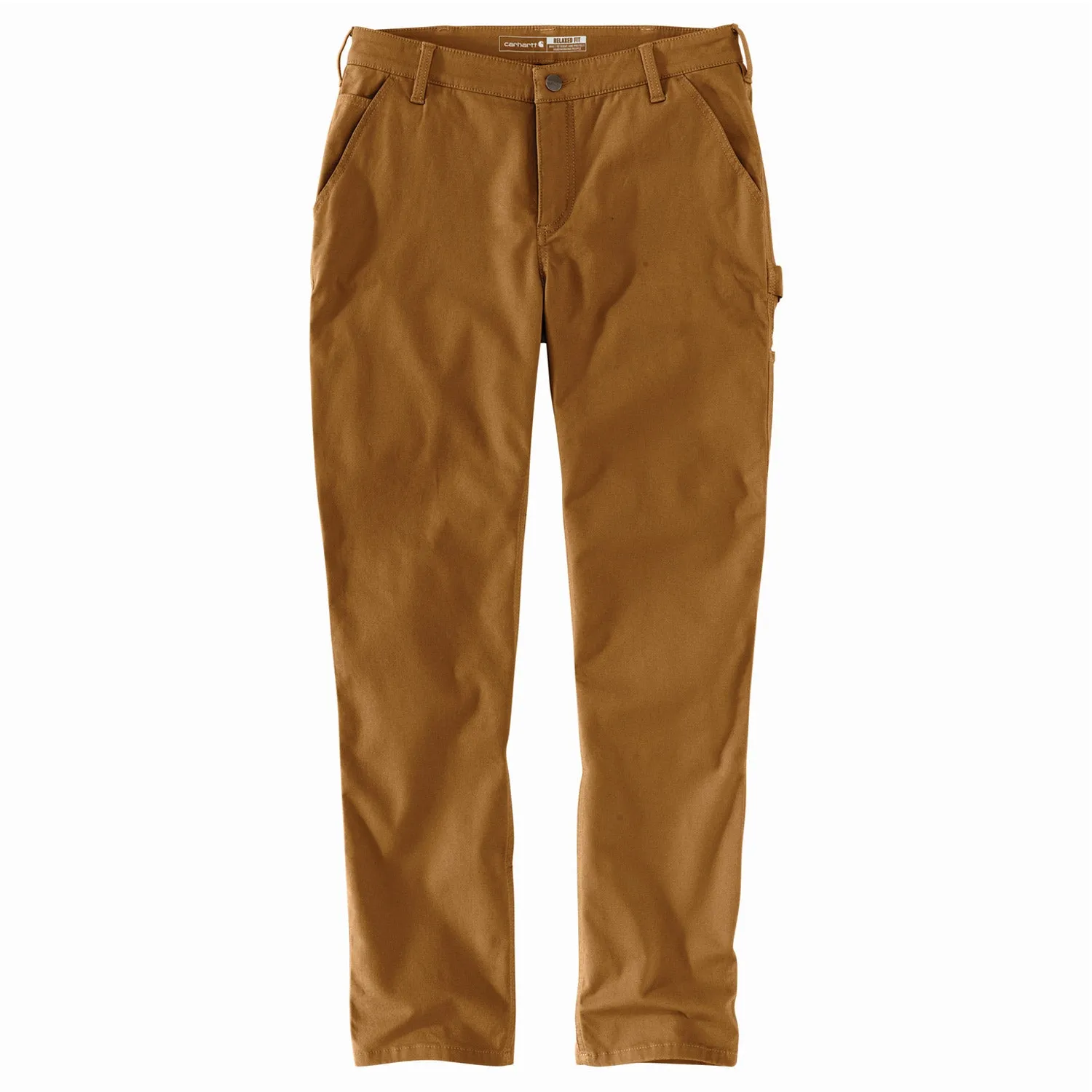 Carhartt Women's Rugged Flex® Relaxed Fit Canvas Work Pant_Carhartt Brown