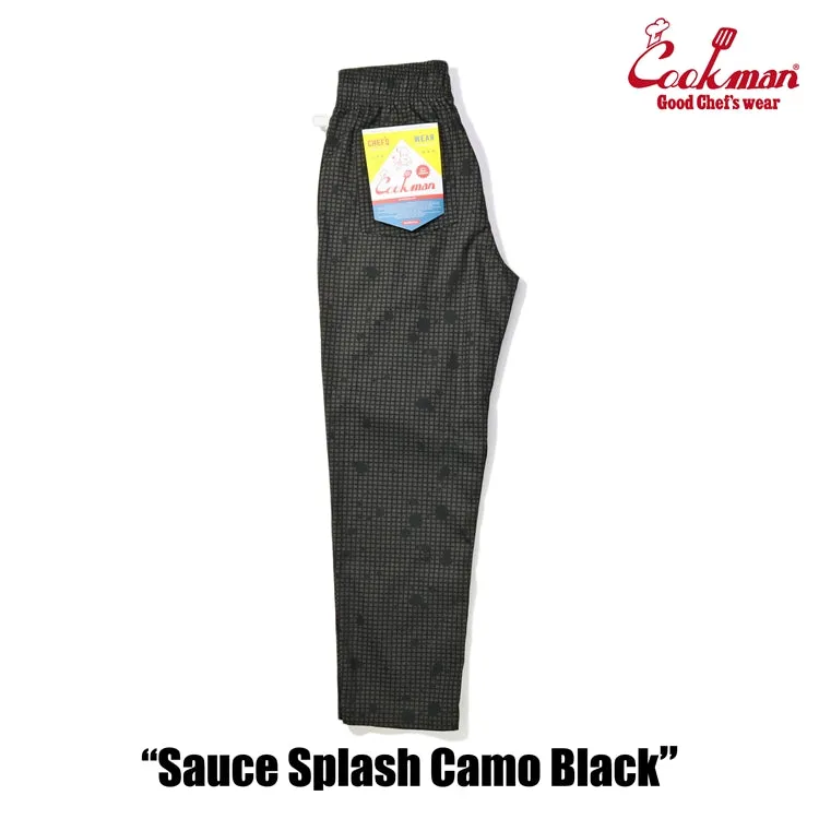 Cookman Chef Pants - Sauce Splash Camo : Black