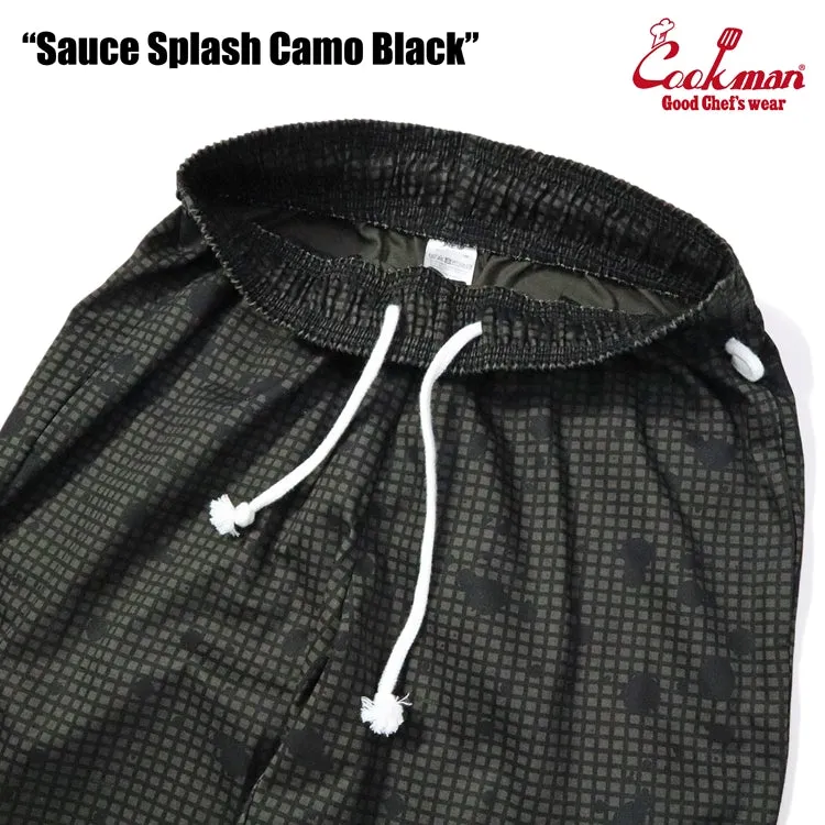 Cookman Chef Pants - Sauce Splash Camo : Black