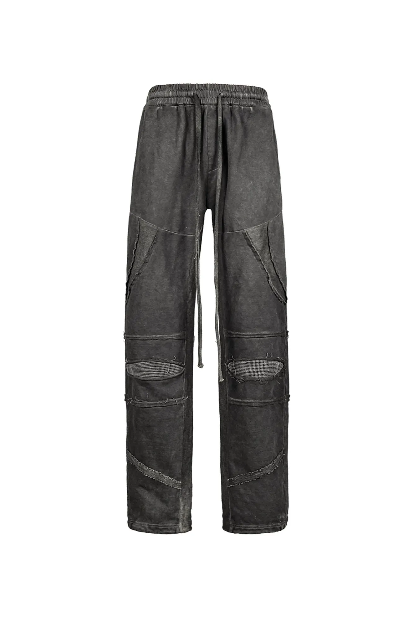 Dark Distressed Tactical Pants