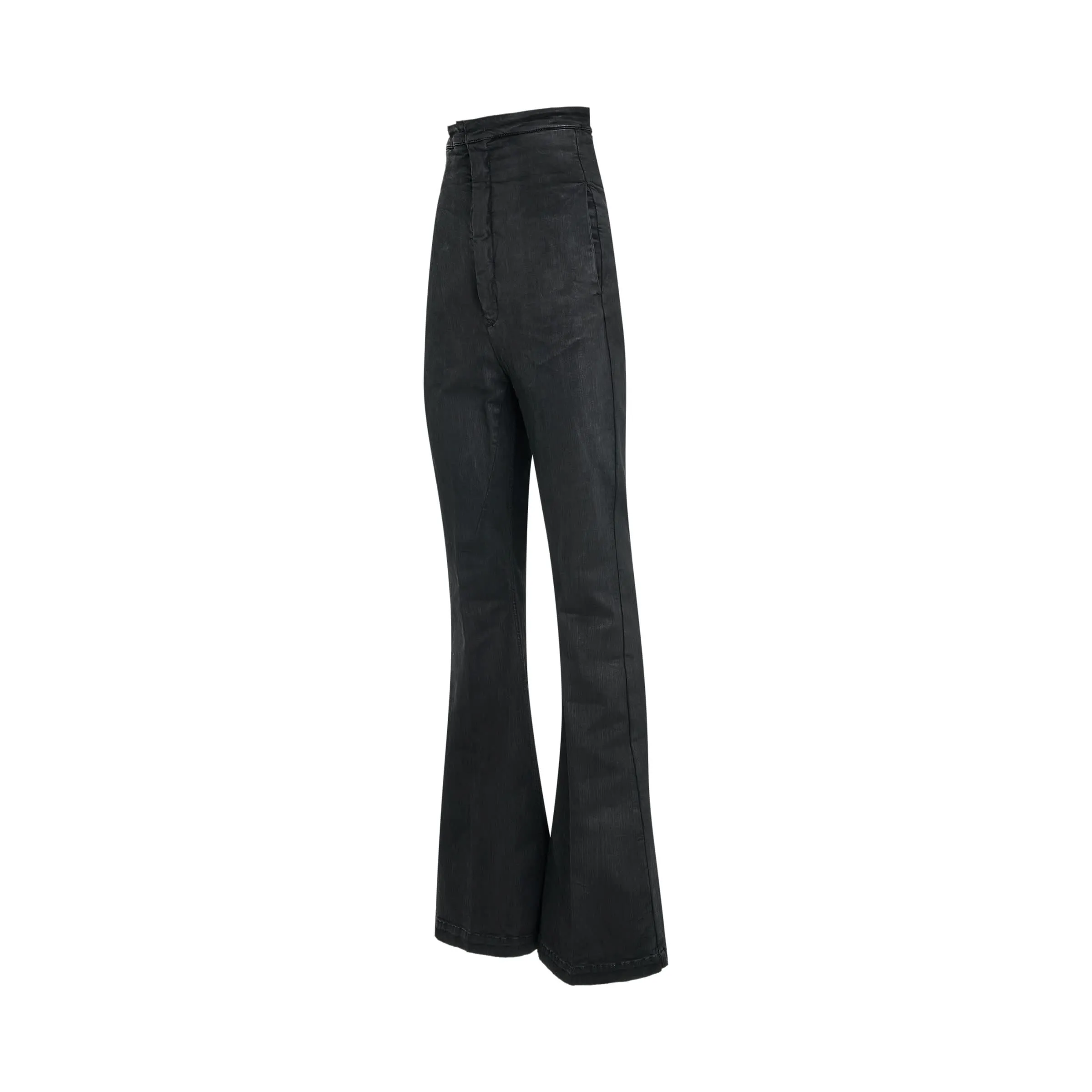 Dirt Bolan Denim Pants in Black Wax