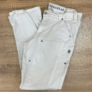 Dovetail Workwear - Women's Cargo Pants - MSRP $135: White-women-14