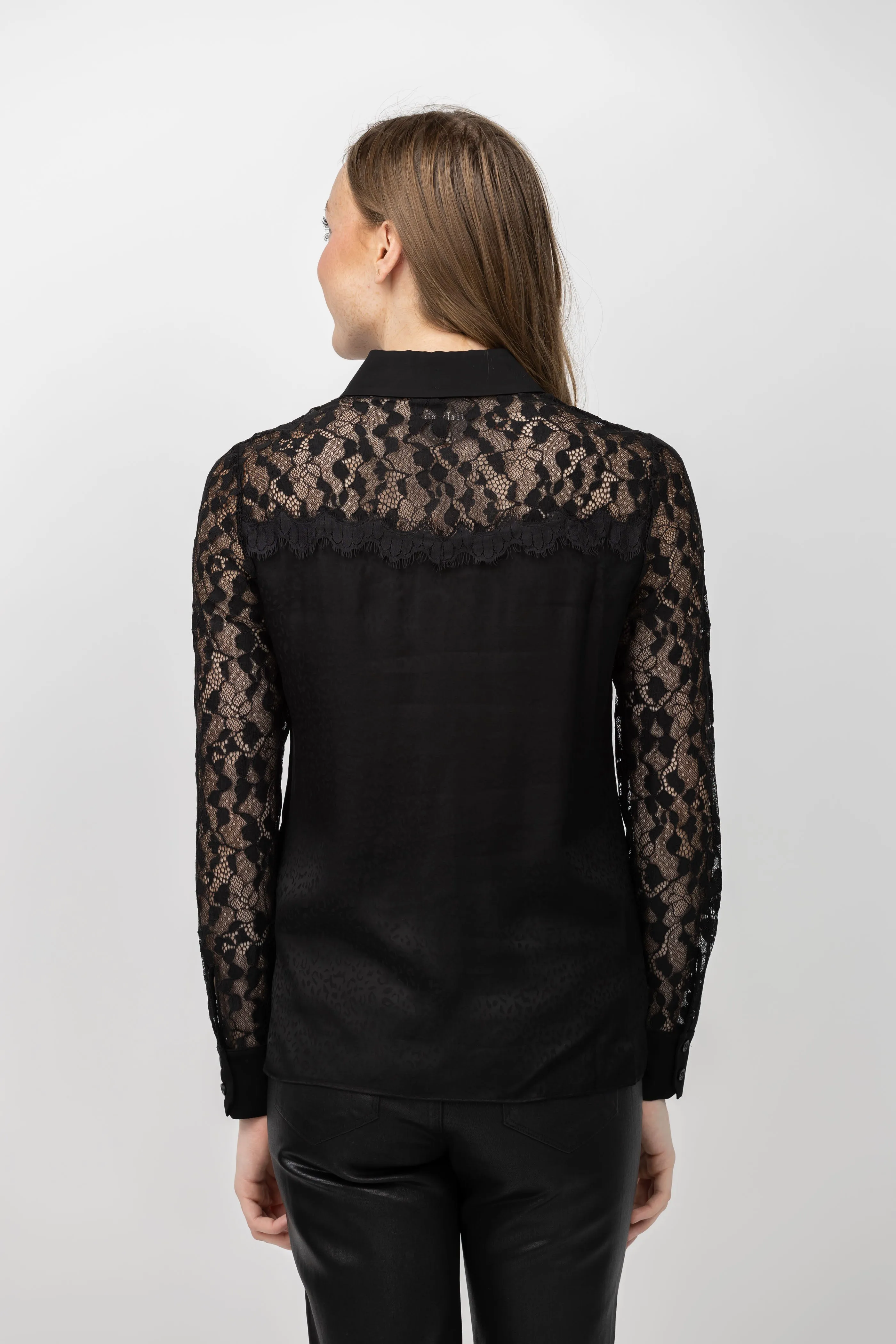 DVF Primose Top in Black