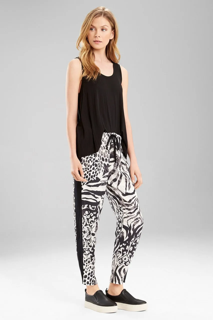 Edgy Garden Track Pants