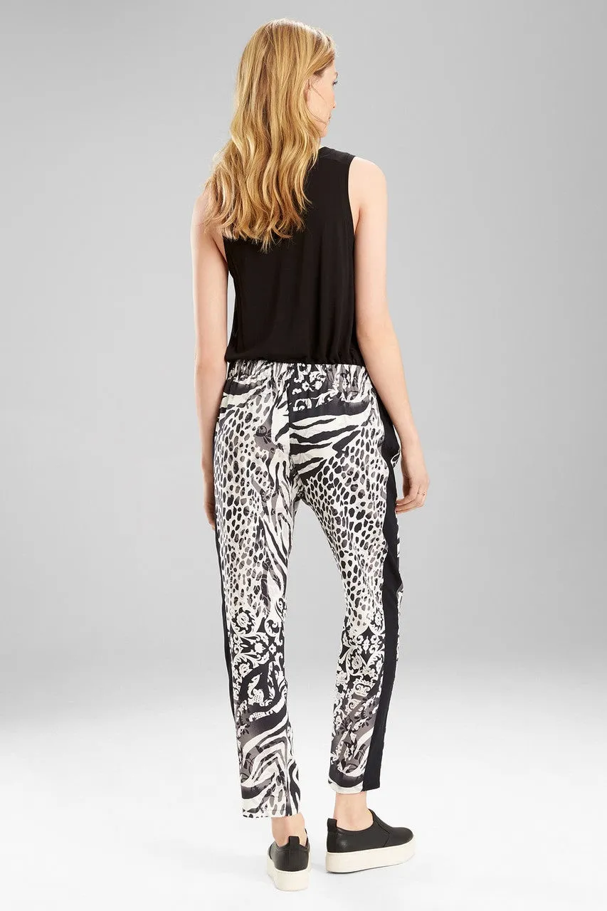 Edgy Garden Track Pants