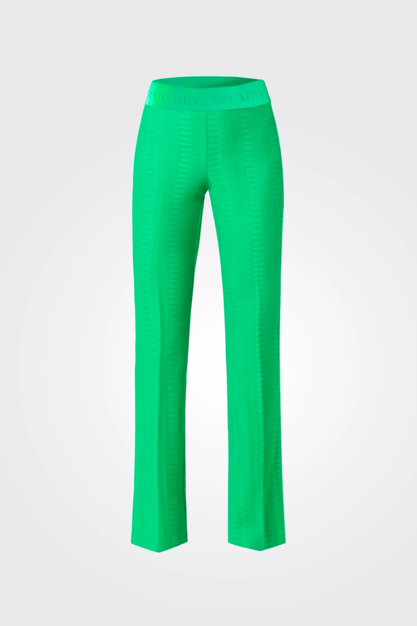 Flower Crochet Trousers - Green