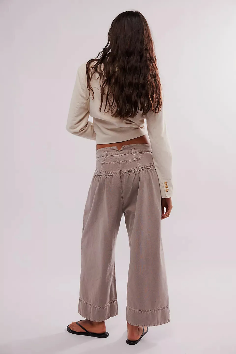 Free People Sweet Talk Chino Pants in Phantom