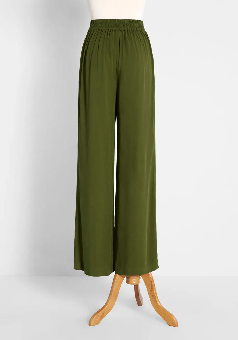 Free to Wander Wide-Leg Pants