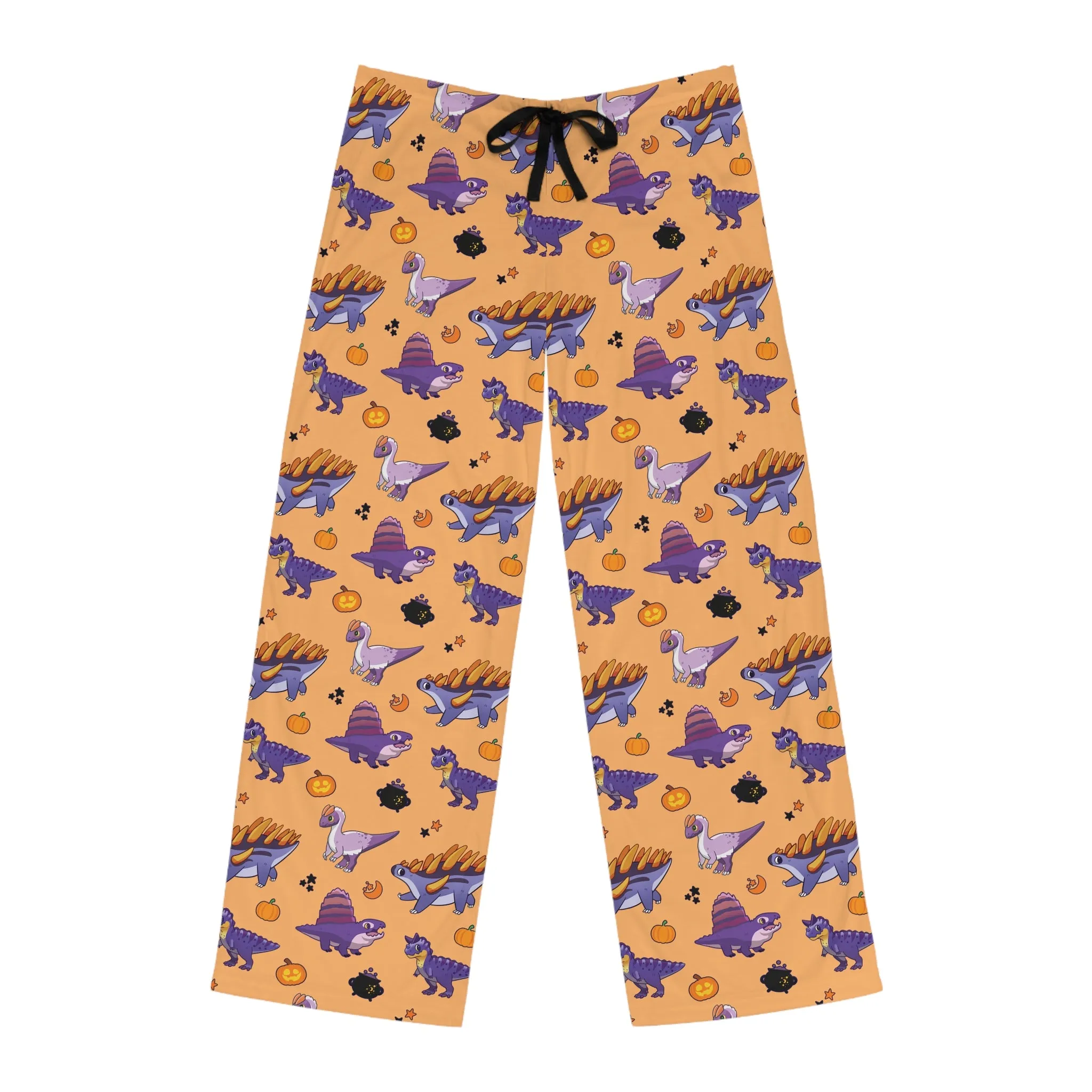 Halloween Dinos - Orange Men's Pajama Pants