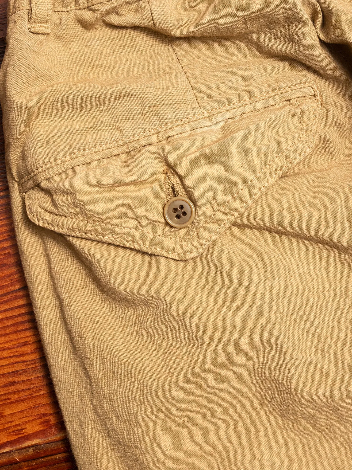 Hemp Easy Pants in Beige