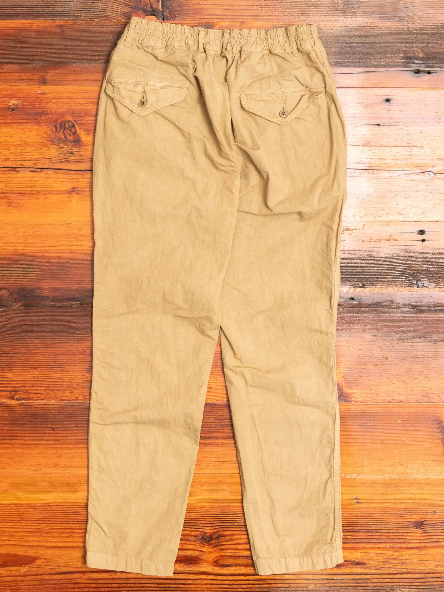 Hemp Easy Pants in Beige