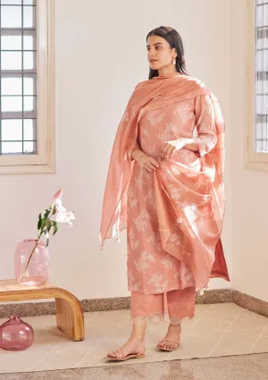 Hibiscus Printed Kurta Set