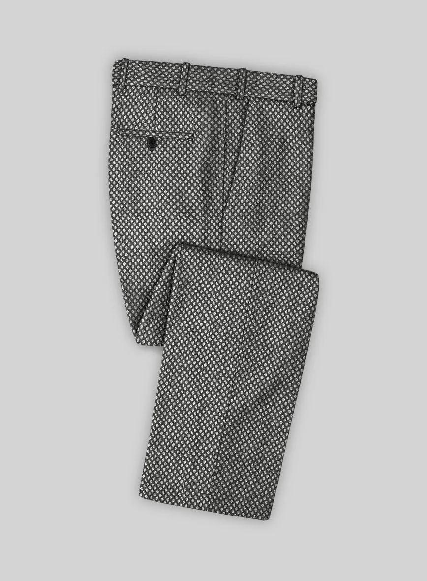 Highlander Heavy Honeycomb Gray Tweed Pants