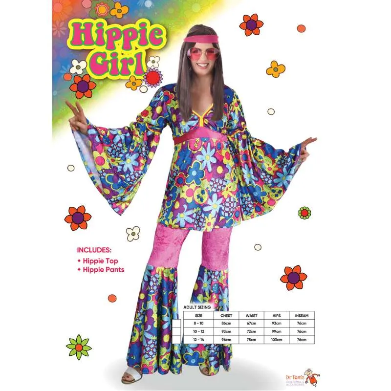 Hippie Girl Costume - Dr Toms