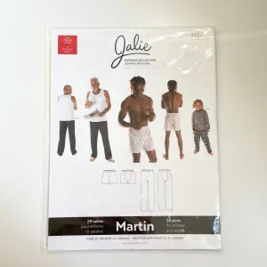 Jalie Sewing Patterns : Martin Lounge Pants & Boxer Shorts