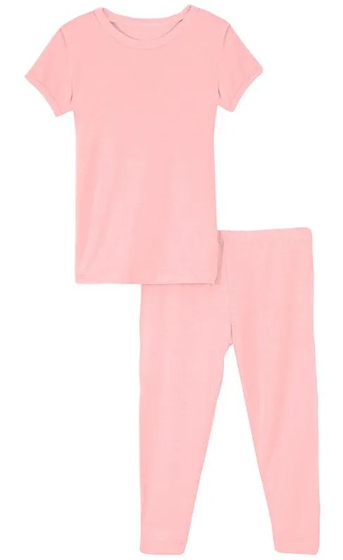 KicKee Pants Solid S/S Pajama Set