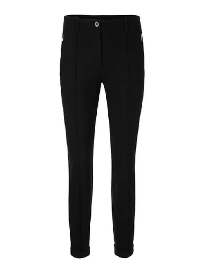 Marc Cain Collections Black Jersey Trousers QC 81.32 J51 900 Y