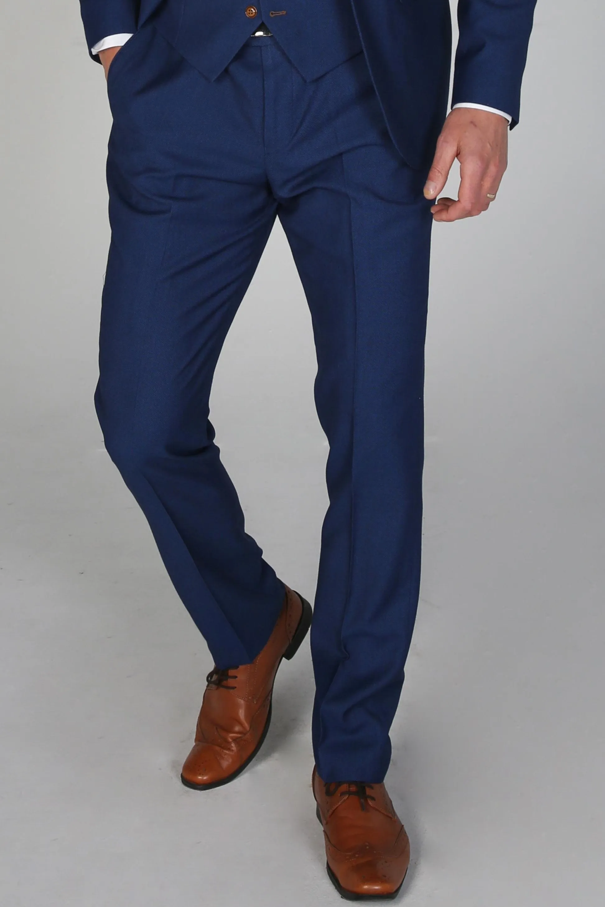 Men's Mayfair Blue Trousers