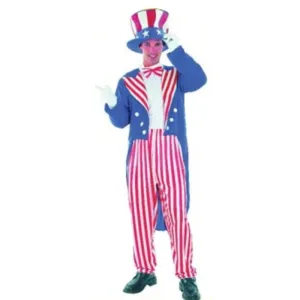 Mens Uncle Sam Costume