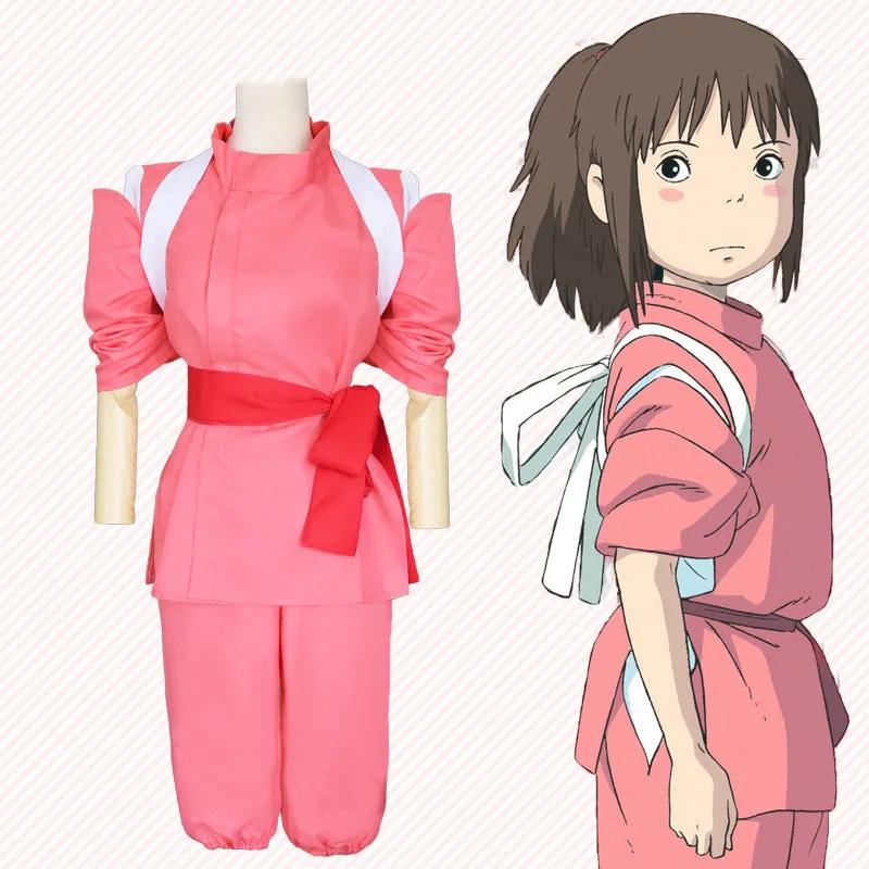 Miyazaki Hayao Spirited Away Chihiro Ogino Sen Cosplay