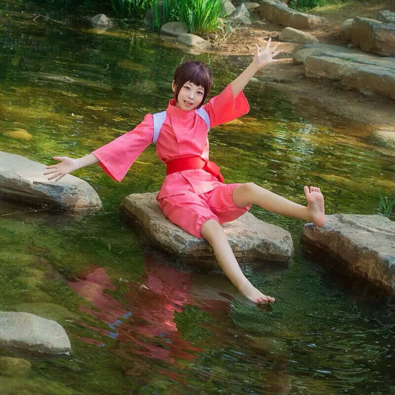 Miyazaki Hayao Spirited Away Chihiro Ogino Sen Cosplay