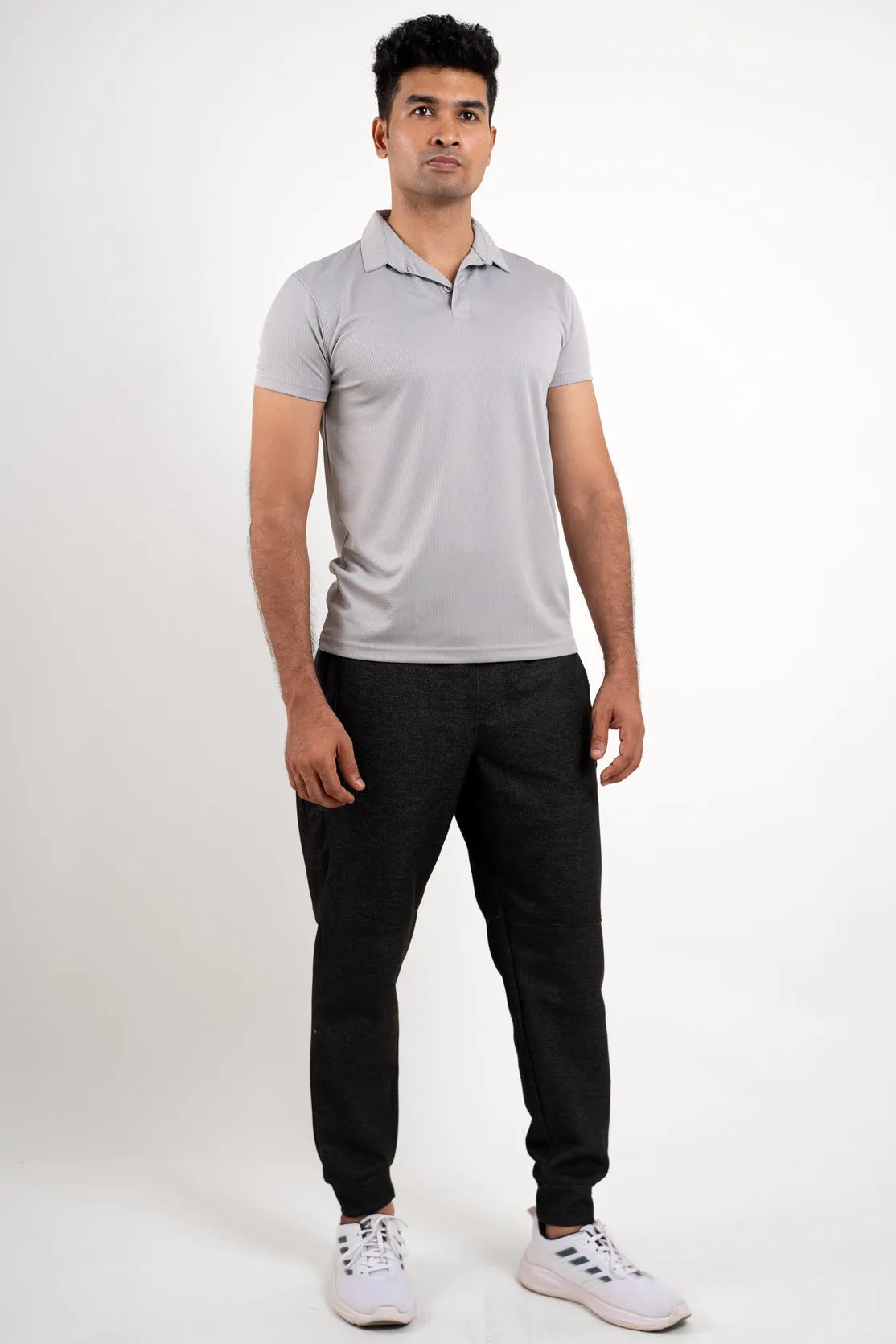 Nexus Black Joggers For Man