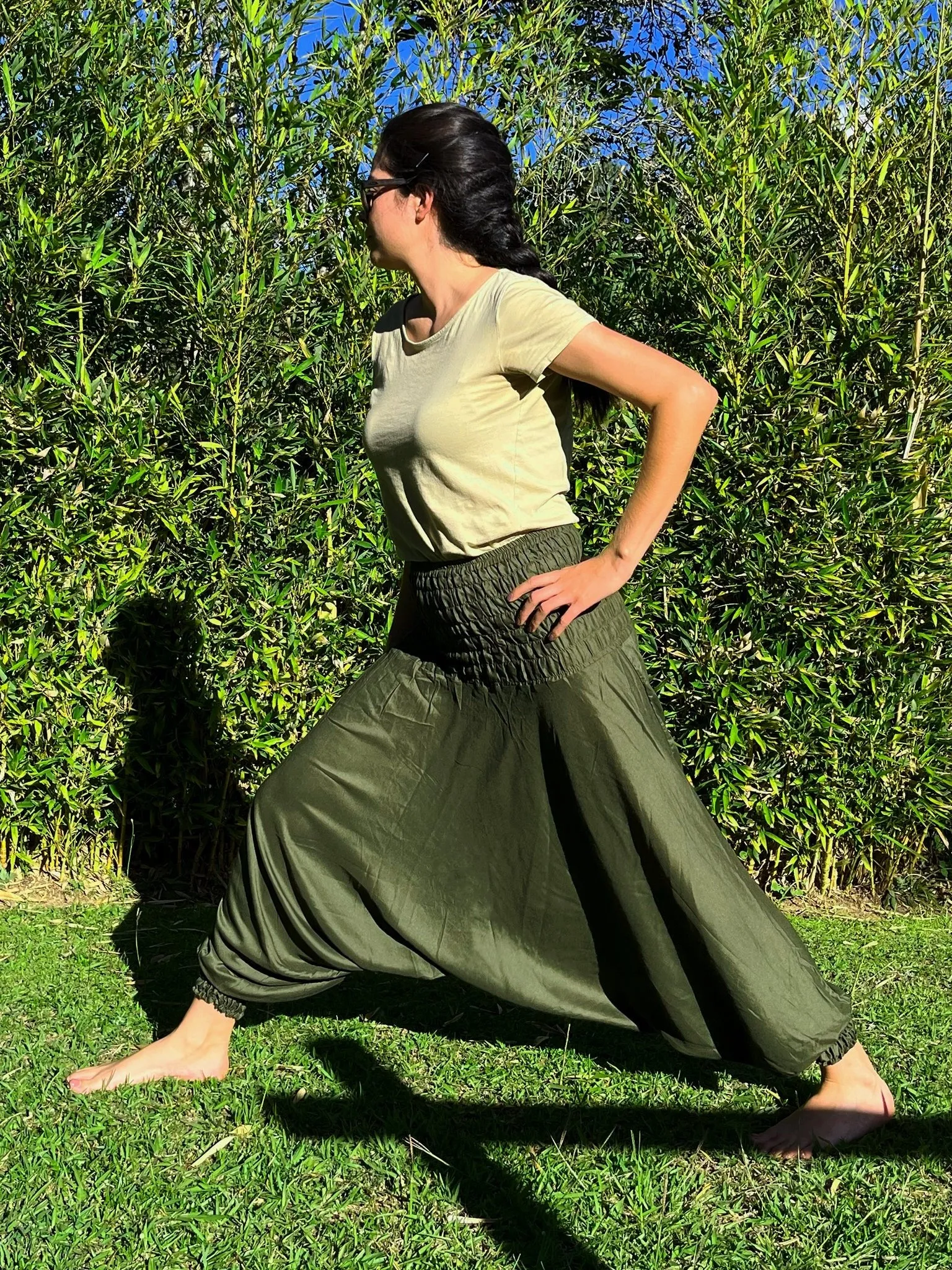 Pantalón Boho Vana Verde