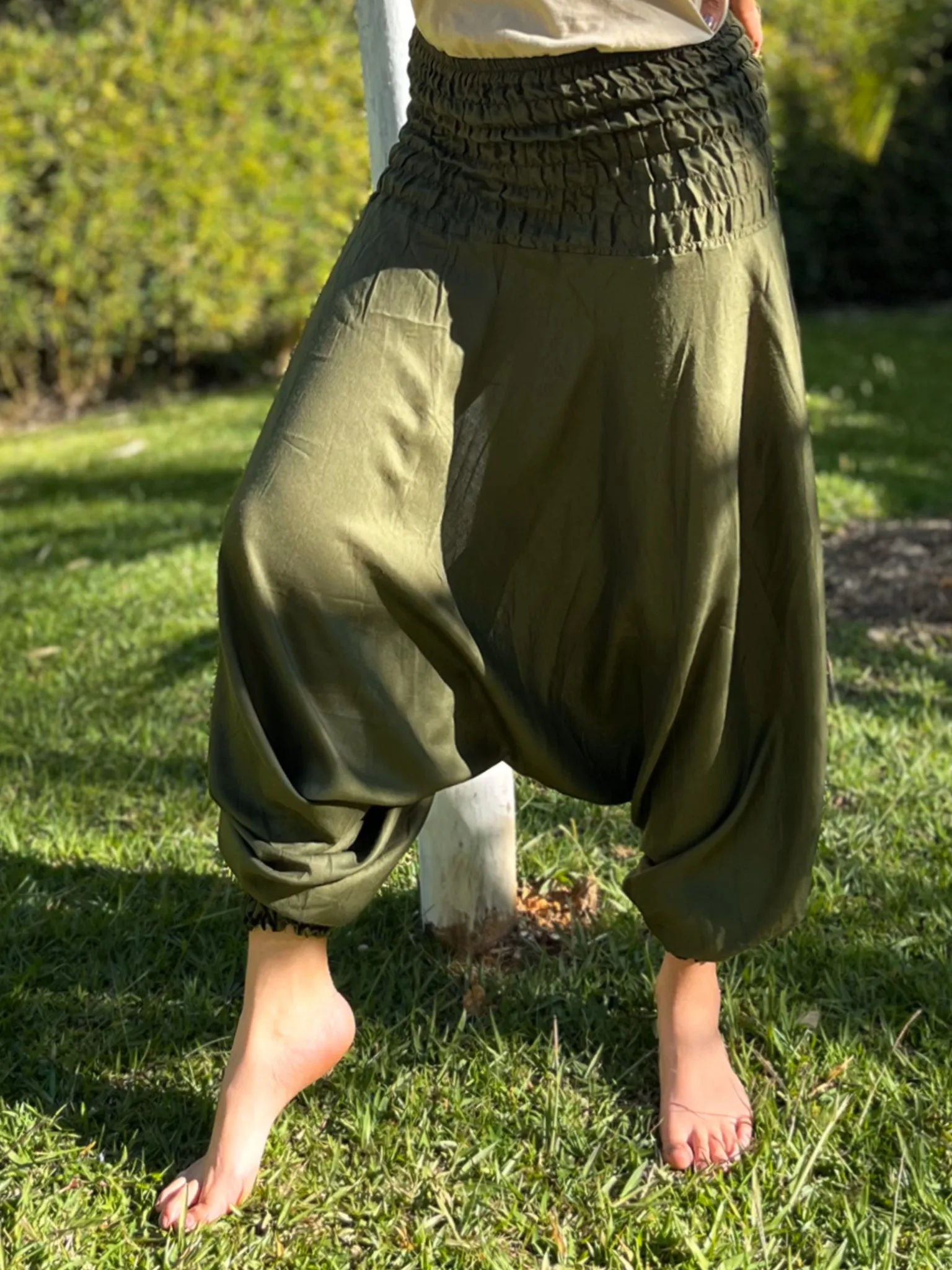 Pantalón Boho Vana Verde