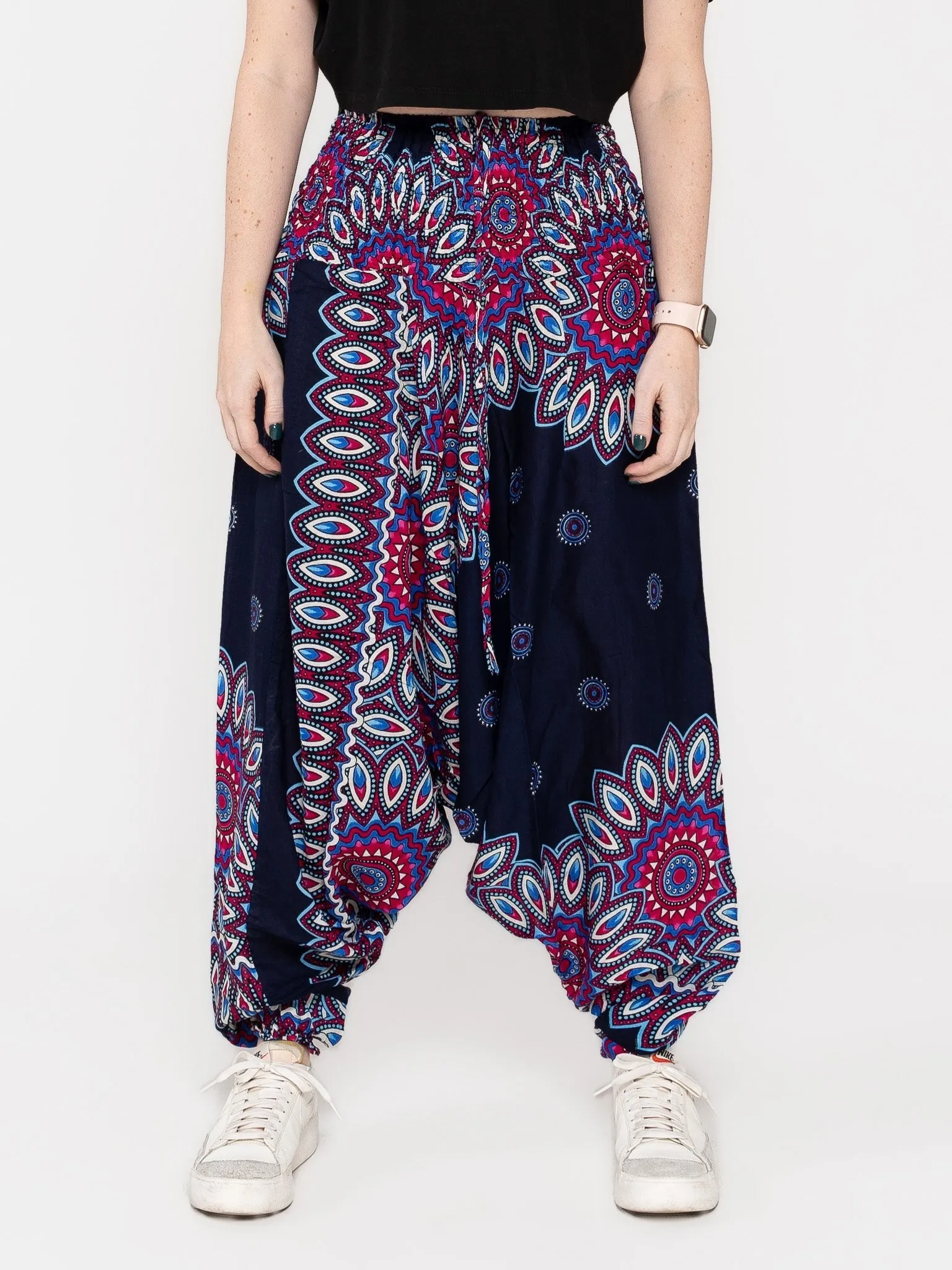 Pantalón Mandala Morado Oscuro