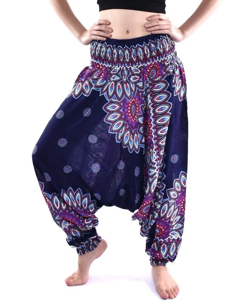 Pantalón Mandala Morado Oscuro