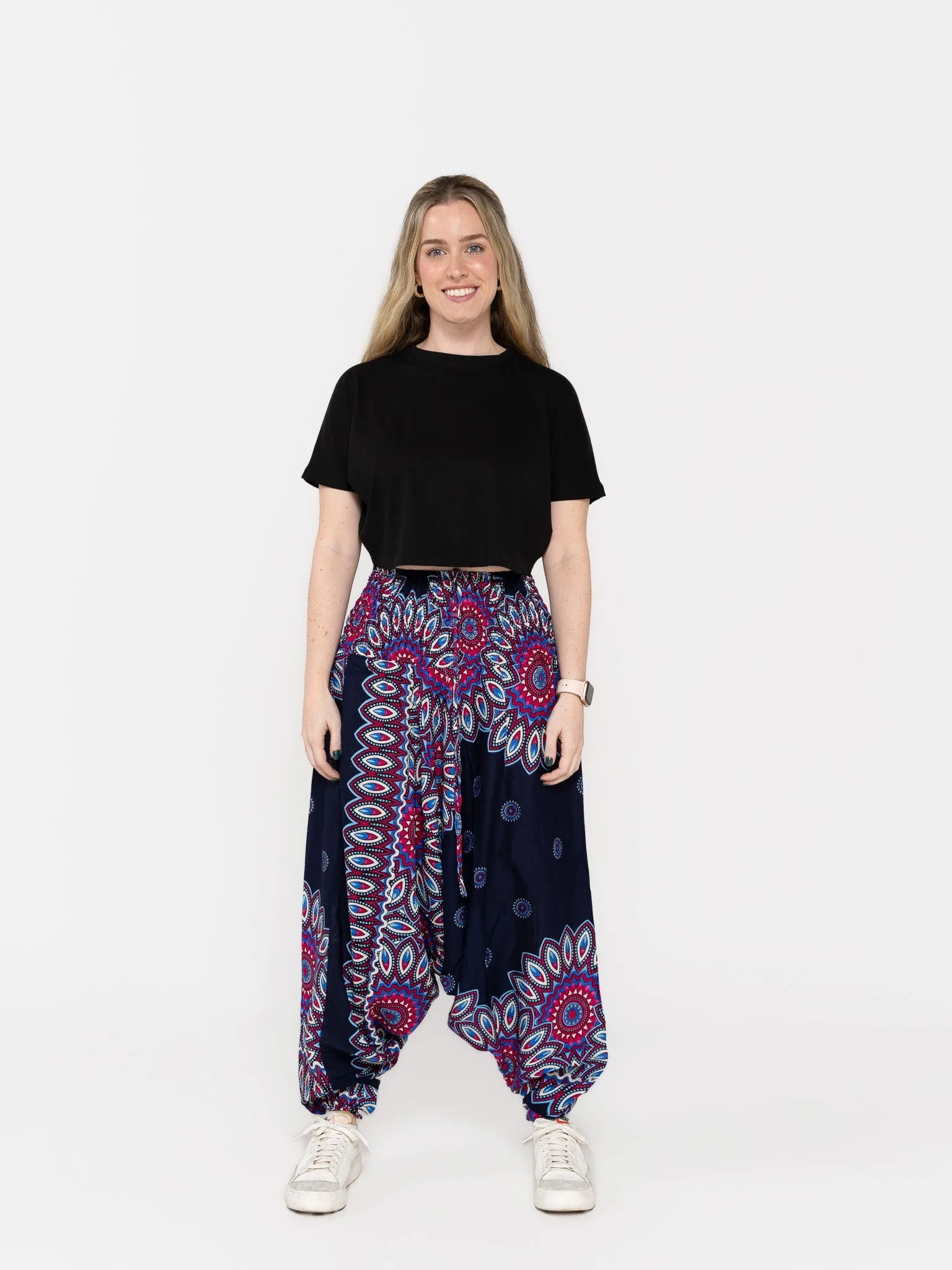 Pantalón Mandala Morado Oscuro