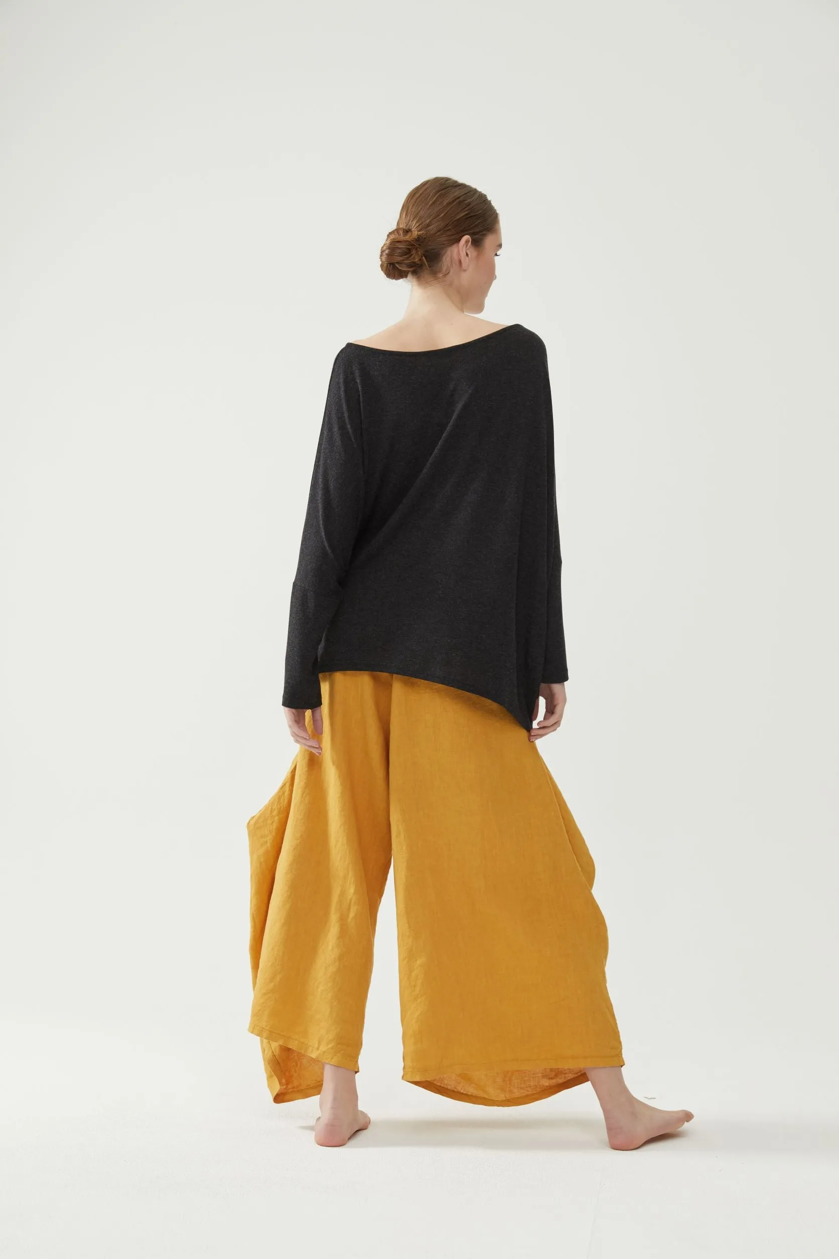 Pantaloon Pant Mustard