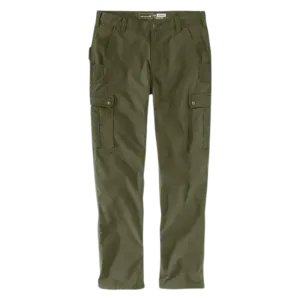 Rugged Flex Relaxed Fit Ripstop Cargo Work Pants | Basil