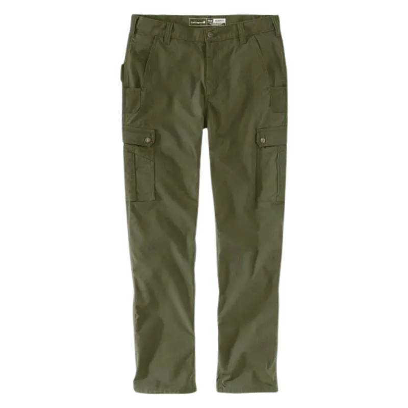 Rugged Flex Relaxed Fit Ripstop Cargo Work Pants | Basil