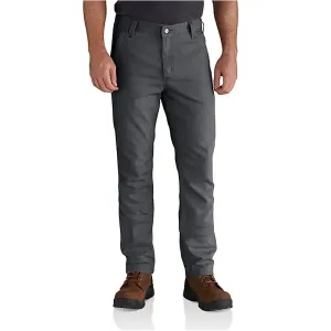 Rugged Flex® Slim Fit Canvas 5-Pocket Tapered Work Pant, Shadow