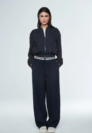 Sadine Trouser in Navy Blue