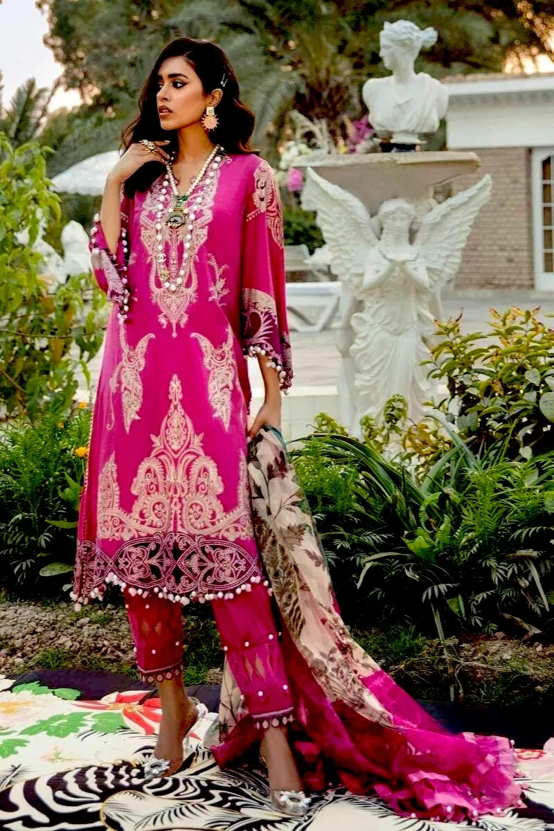 Sana Safinaz Muzlin Spring Lawn Collection 2021 – M211-025B-AH