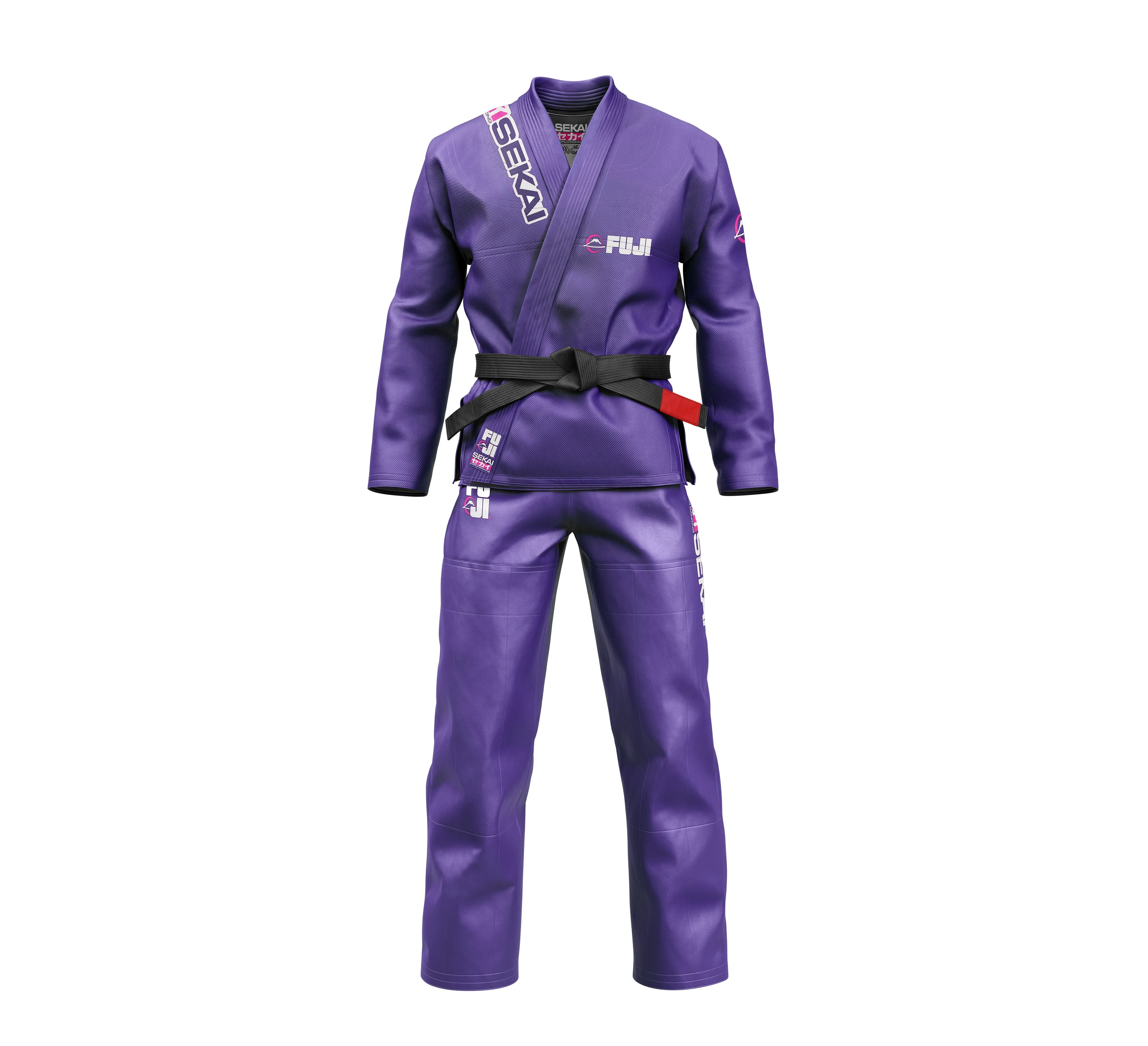 Sekai 2.0 Womens BJJ Gi Purple/Pink