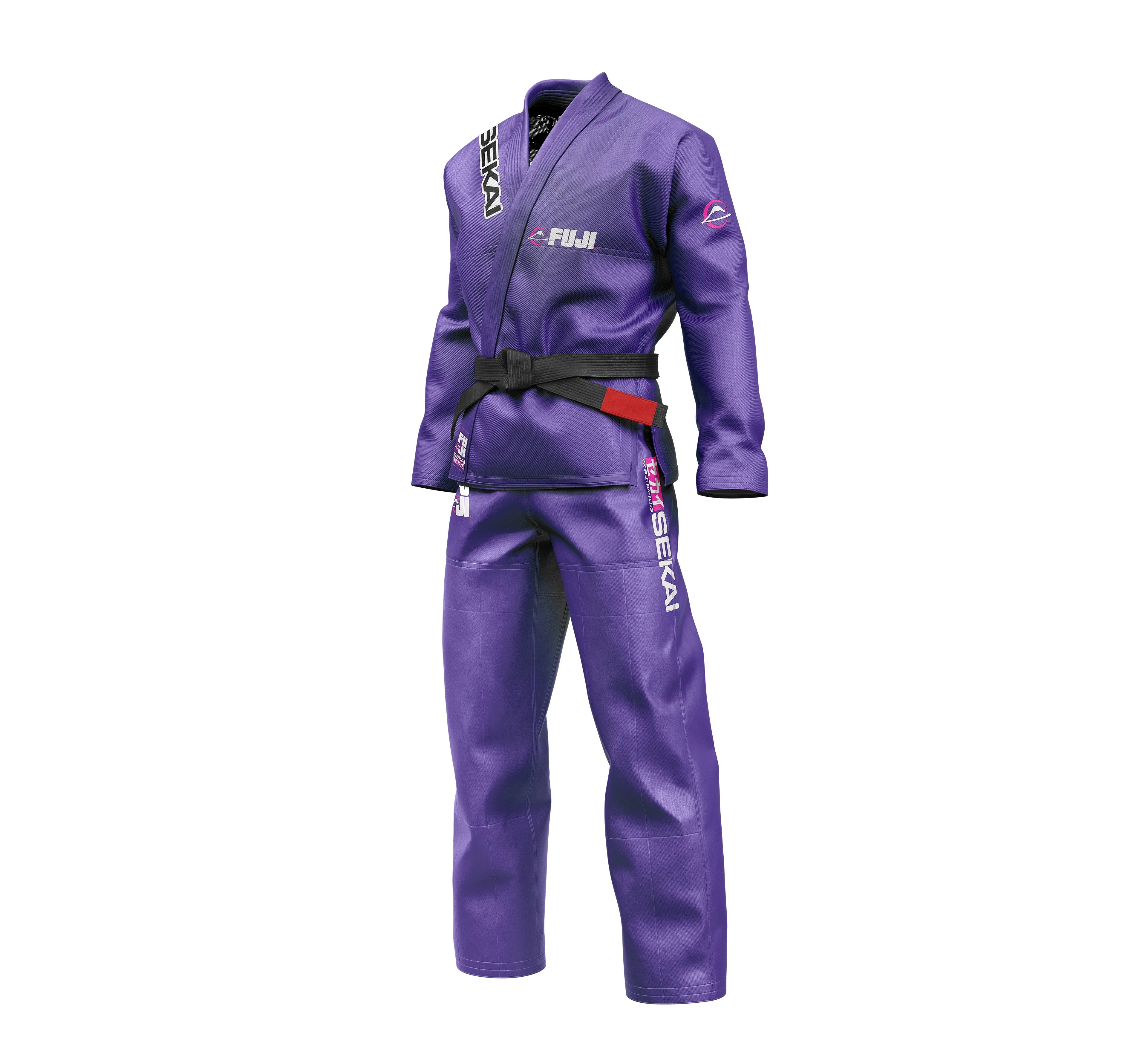 Sekai 2.0 Womens BJJ Gi Purple/Pink